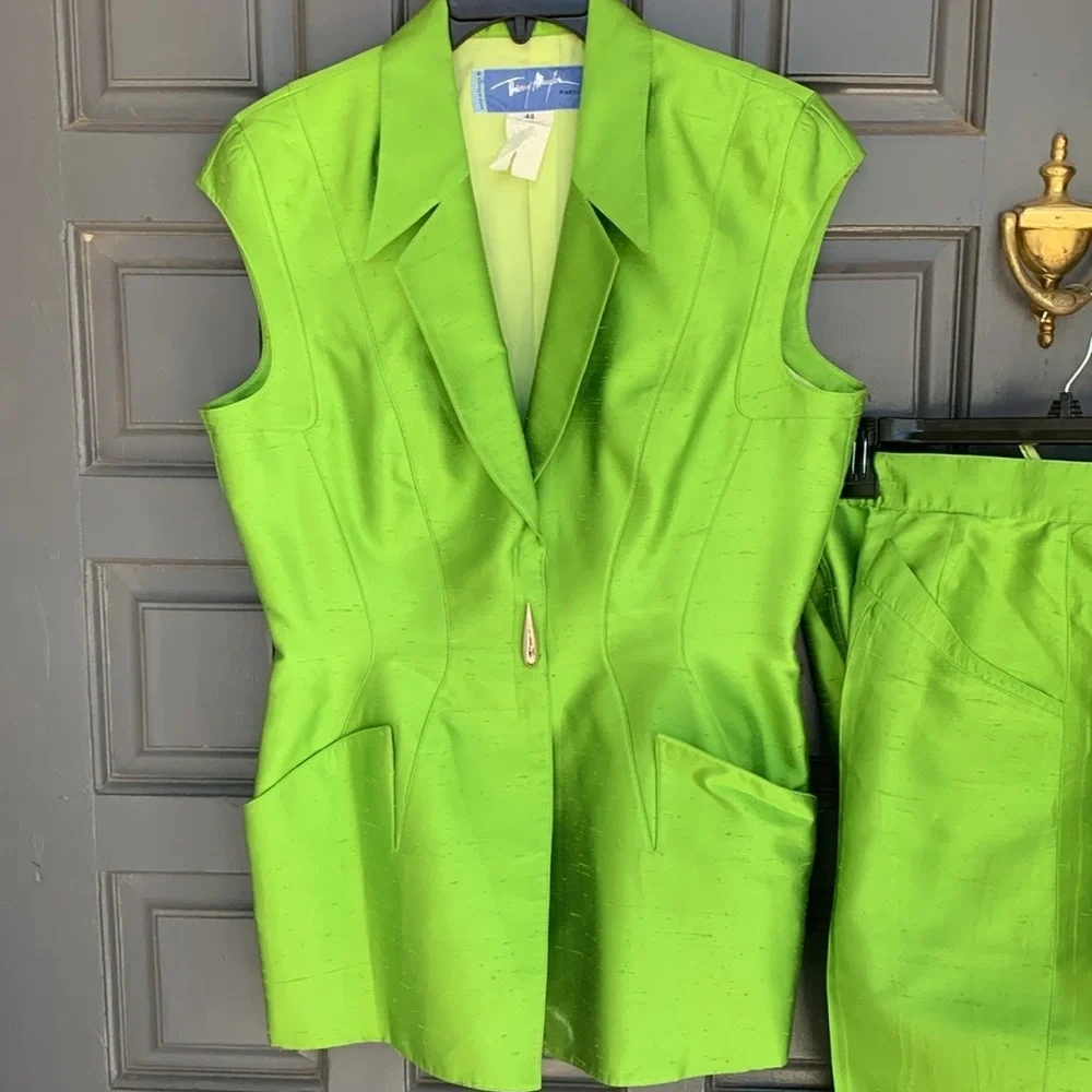 Thierry Mugler Paris Silk Pant set - Picture 2 of 8